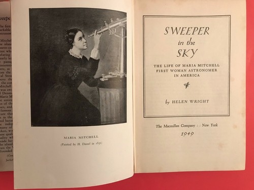 Sweeper in the Sky: The Life of Maria Mitchell by Helen Wright, Signed by author - Picture 4 of 5