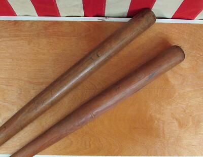 Batte De Baseball Vintage Louisville Slugger H&B - Softball - Bois Rouge 29 Pouces