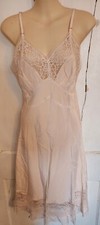 Aristocraft By Superior Vintage Slip Lingerie USA Lace Trimmed Slip 1950s Pink