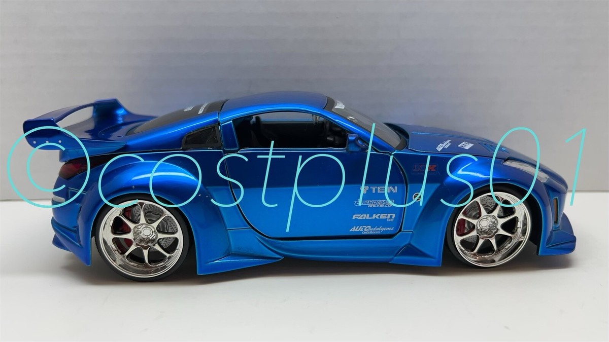 JADA DUB CITY 2003 NISSAN 350Z 1:24 BLUE *** | eBay