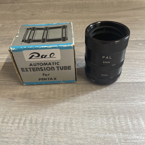 Pentax Schraube PAL Automatik Verlängerungsrohr Set 11mm 20mm 30mm in OVP
