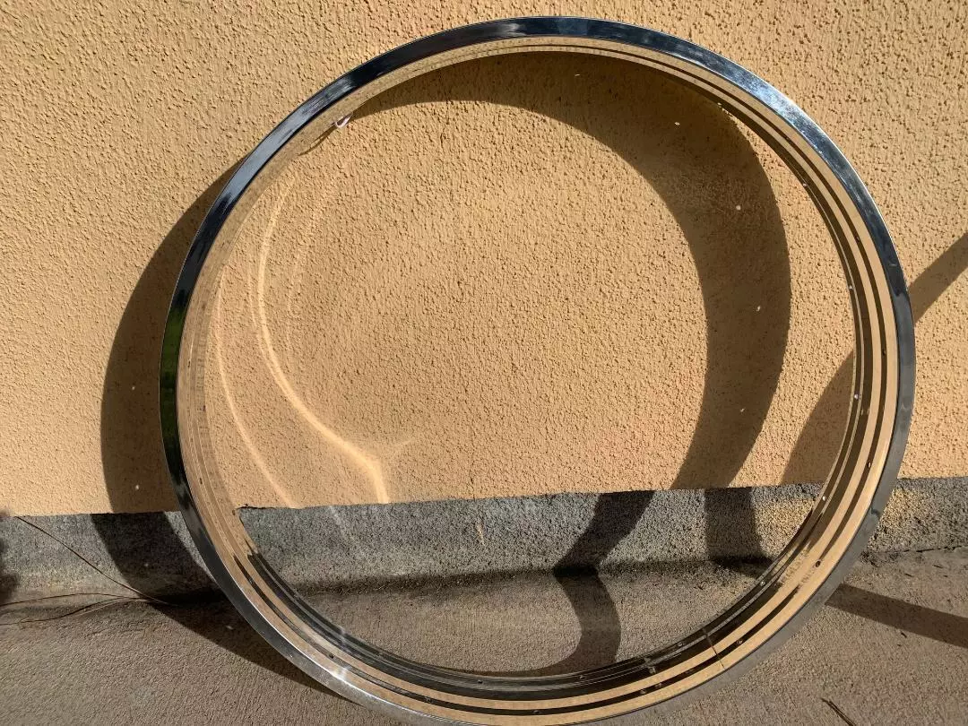 CHROME POLISHED BICYCLE FAT RIM HOOP 26