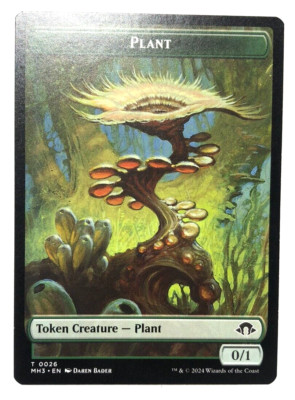 Plant Token 0026 Modern Horizons 3 MTG Magic the Gathering NEAR MINT NM