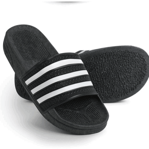 Home Outdoor Indoor Beach Wide Slipper Women Men Child Three Line Made in Korea - Picture 3 of 6