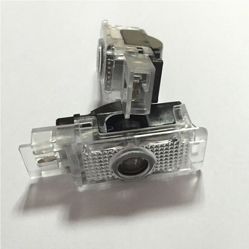 2x Ghost LED Puerta Paso Cortesía Luz Láser para Mercedes Benz C W203 SLK CLK SLR Foto 3 de 4