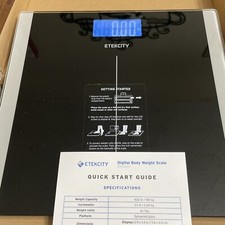 Etekcity Digital Body Weight Bathroom Scale 400 Lb Capacity Large LCD Display