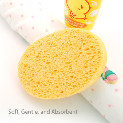 Absorbent Facial Sponge:Gentle Exfoliating, Makeup Removal, and Facial Cleansing