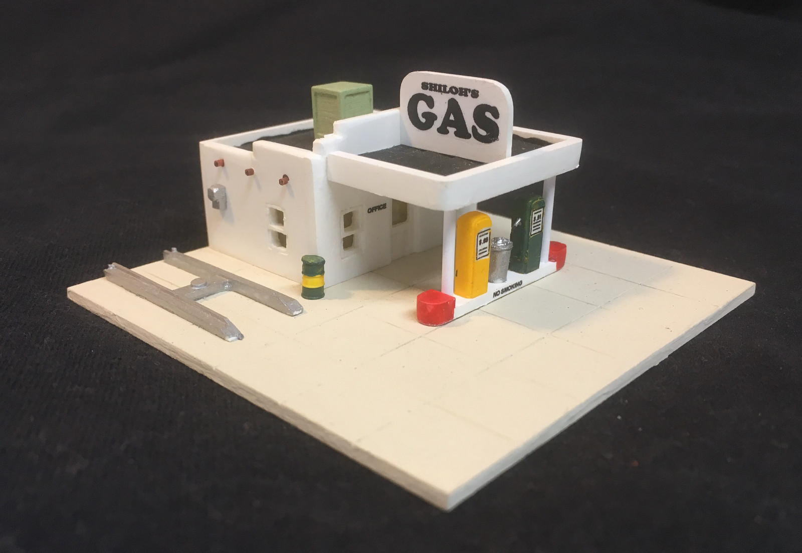 SHILOH'S ADOBE GAS STATION N150S N Scale kit Made in the USA eBay