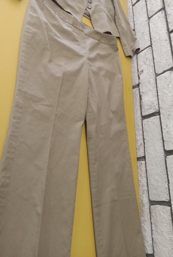 Nine West Brown Pant Suit, Women's Size 14 - Picture 3 of 11