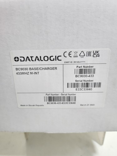 DATALOGIC base charger Scanner BC9030-433 per Magazzino Logistica pistola - Imagen 7 de 7