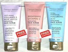 Precision Beauty Anti-Aging - Brightening - Hydrating Exfoliating Face Scrub