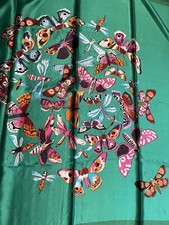 New Beautiful Fashion Abstract Art Silk SCARF SQUARE 36X36 GORGEOUS Butterfly