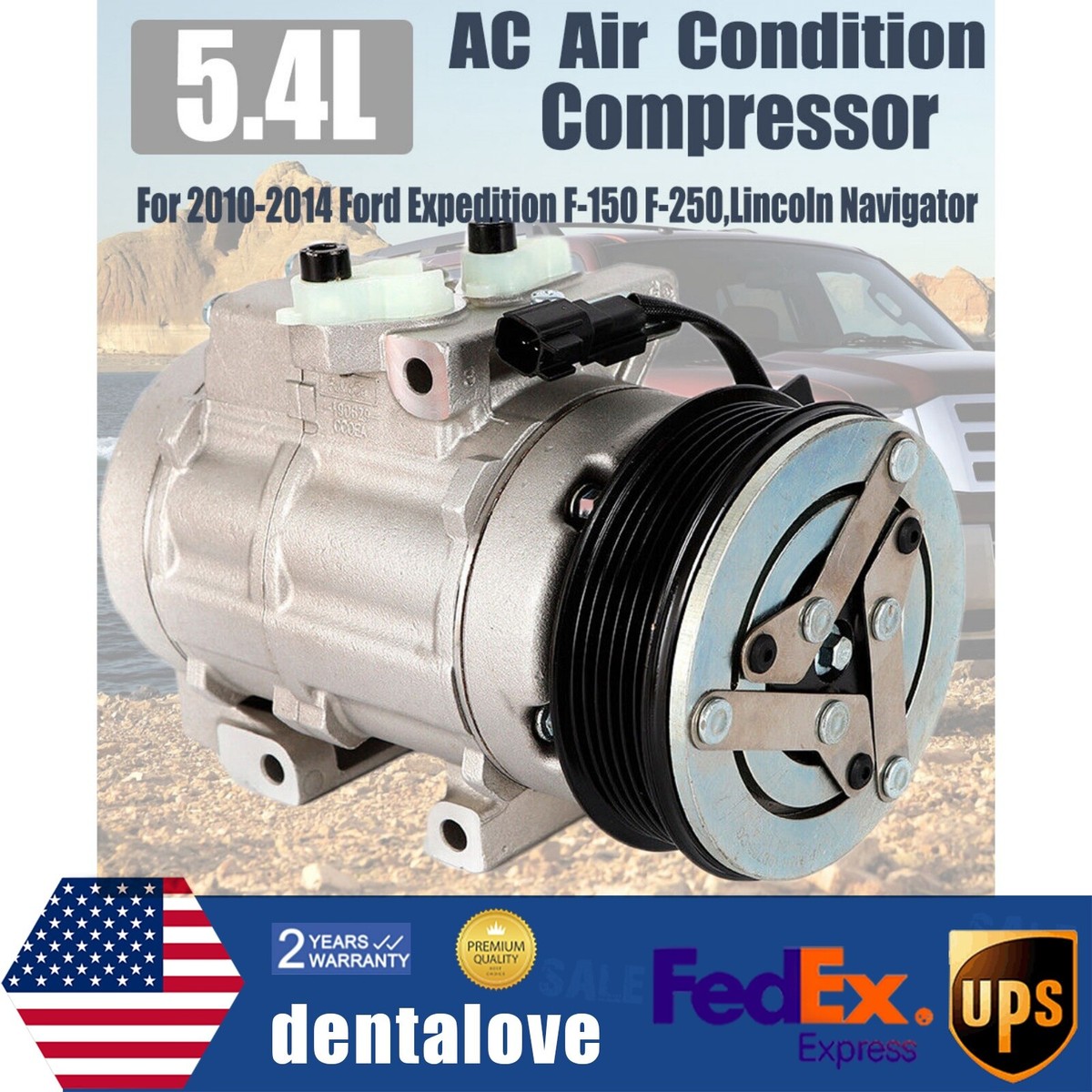 Ac Compressor For Ford F150