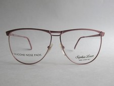 Sophia Loren M-20 Zyloware Memorable Rose Aviator Rare Vintage Eyeglasses