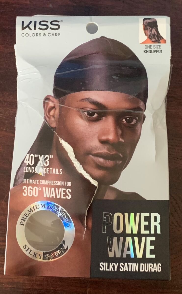  Silky Satin Durags for Men (Black) : Clothing, Shoes