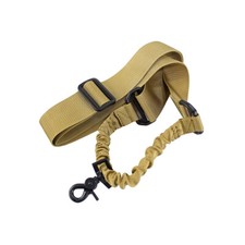 Tactical Molle Single One Point Sling MOLLE System Bungee Rifle Gun Straps Sling