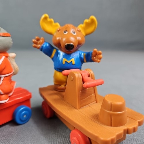 Vintage TOMY 1984 Get Along Gang 2" PVC Figures Lot of 5 Characters Wind Up Toy - Picture 7 of 13