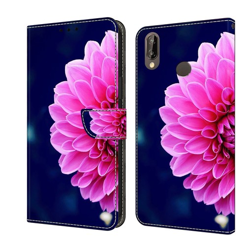Case For Huawei Y5 Y6 Y7 Prime 2019 2018 Patterned Flip Wallet Stand Phone Cover - Picture 16 of 32