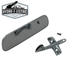 NEW 1962-1965 Chevy II & Nova Chrome Interior Rear View Mirror & Bracket Set