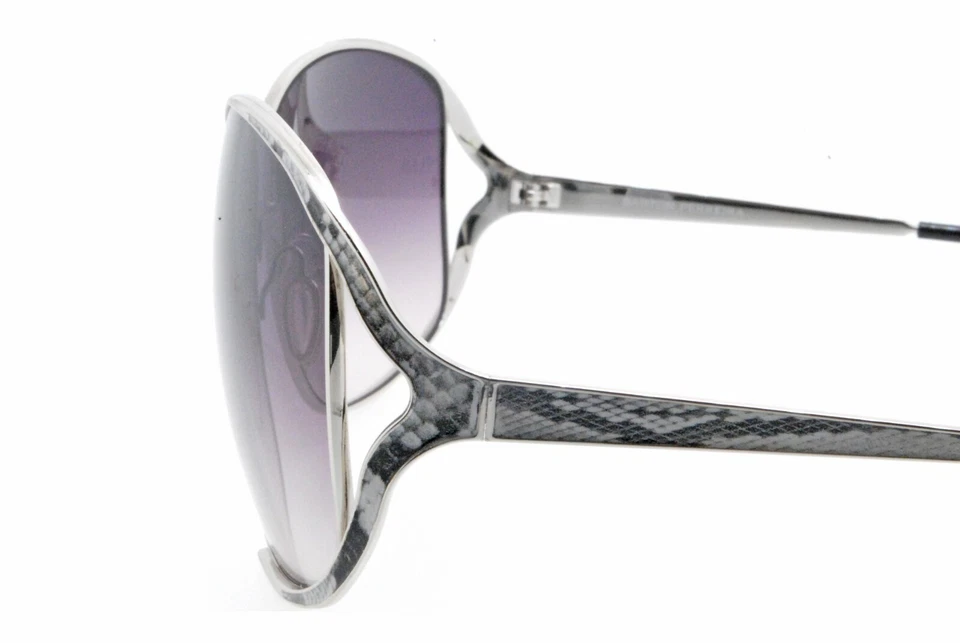 Nuevas gafas de sol auténticas Barton Perreira SIL/BWS/SMO Japón plateadas con estampado de serpiente Foto 3 de 4