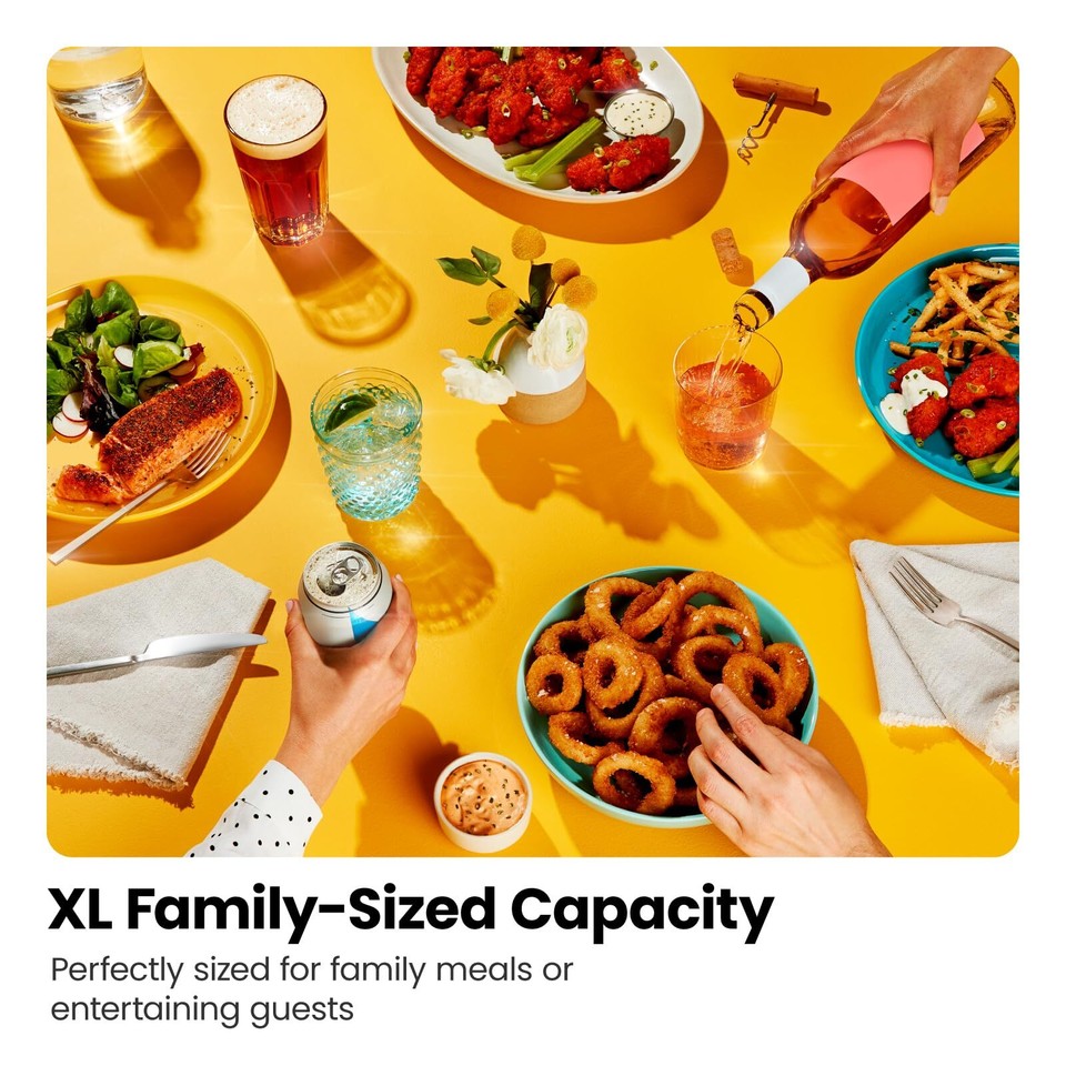 Air Fryer Toaster Oven Combo, 7in1, Convection Oven Countertop Extra