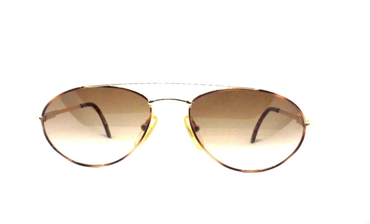 Carrera 4925 Sunglasses Men Women s Vintage Ages 80 Metal Gold Oval New