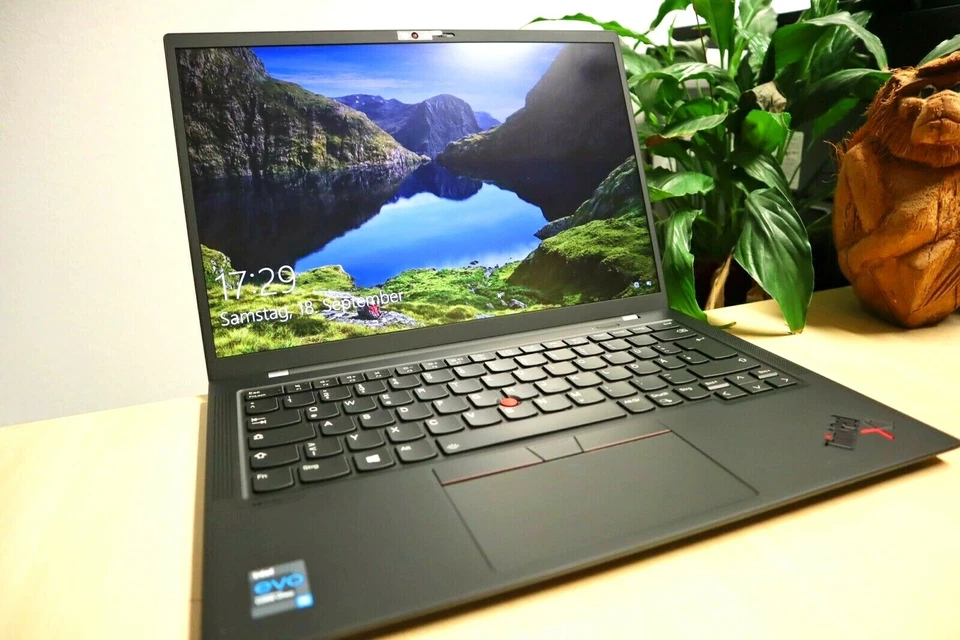 UK ENGLISH LENOVO THINKPAD X1 CARBON G9 14"TOUCH i5-1135G7 BUSINESS LAPTOP LINUX - Bild 3 von 4