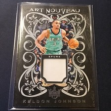 2023-24 Panini Court Kings Keldon Johnson Art Nouveau Spurs🔥