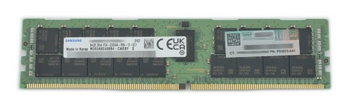 HPE 64GB M393A8G40BB4-CWE ECC Reg DDR4 288-pin RDIMM P03053-0A1 P00930-B21 - Picture 2 of 3