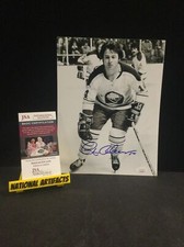 Rene Robert Buffalo Sabres Signed 8 X 10 Color Photo JSA -1 #