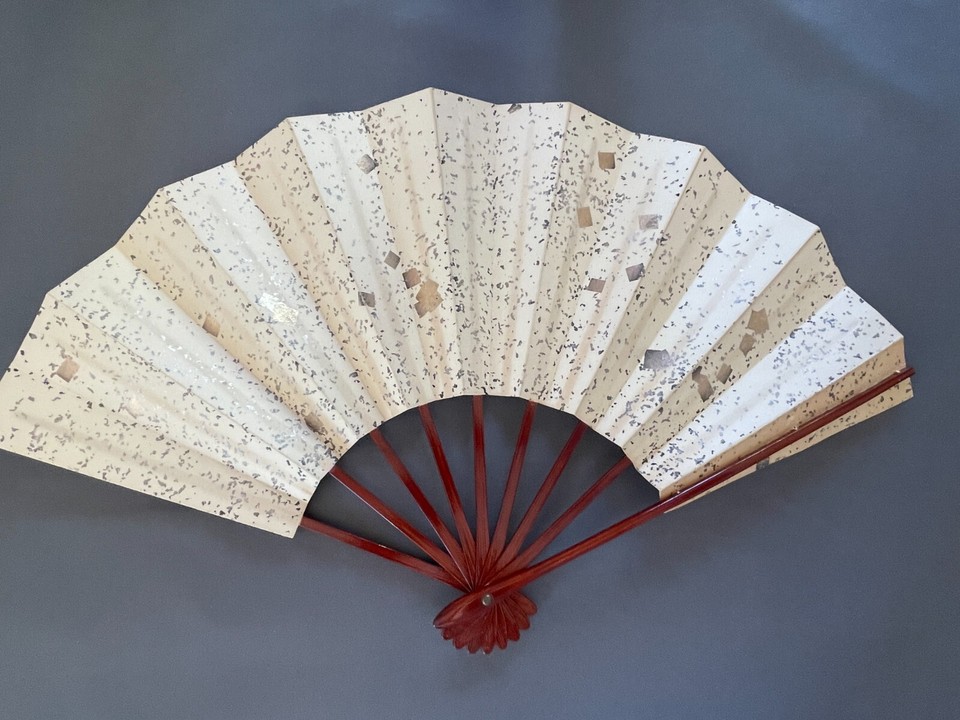 Lot of 3 Vintage Foldable Hand Fans Japanese Spanish Hand Painted eBay