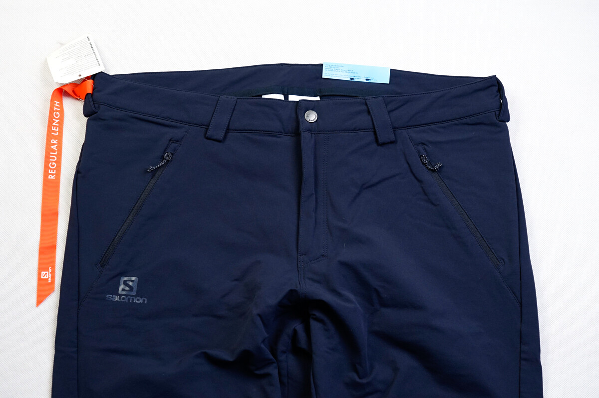 Salomon Pantaloni Outdoor Pantaloni Sportivi Pantaloni Advance Shield Trekking Elasticizzati 56 Nuovi