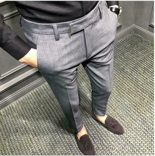 Dress Pencil Trousers Wedding Formal 