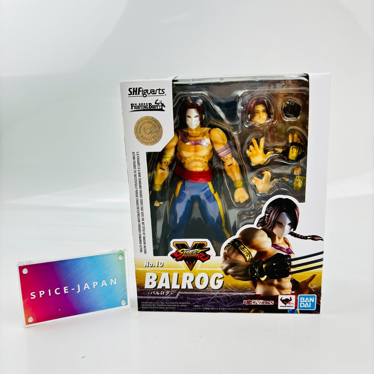 BANDAI - SHFiguarts サガット　ストリートファイターV フィギュアーツ Amazon | Street Fighter V: Sagat, Bandai S.H.Figuarts