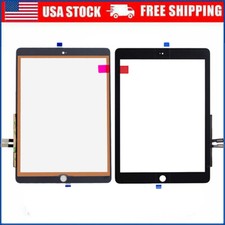 US Touch Screen Digitizer Assembly For iPad 6 2018 A1893 A1954 9.7 Black