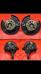 02-12 Camry Solara ES300 Rear Left & Right Spindle Knuckle w Disc and ABS