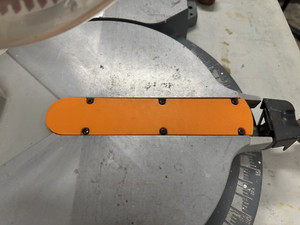 LeeCraft Ridgid R4512 Table Saw Zero Clearance Dado Insert - View #6