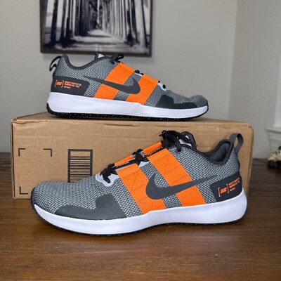 Nike Varsity Compete TR 2 Wolf Grey Total Orange SIZE 12