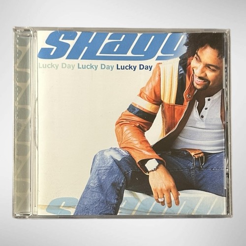 Shaggy Singer Rik Rok Shaggy Lucky Day (CD, 2002, MCA) Hey Sexy Lady, Chaka Khan, Rik Rok VG ...