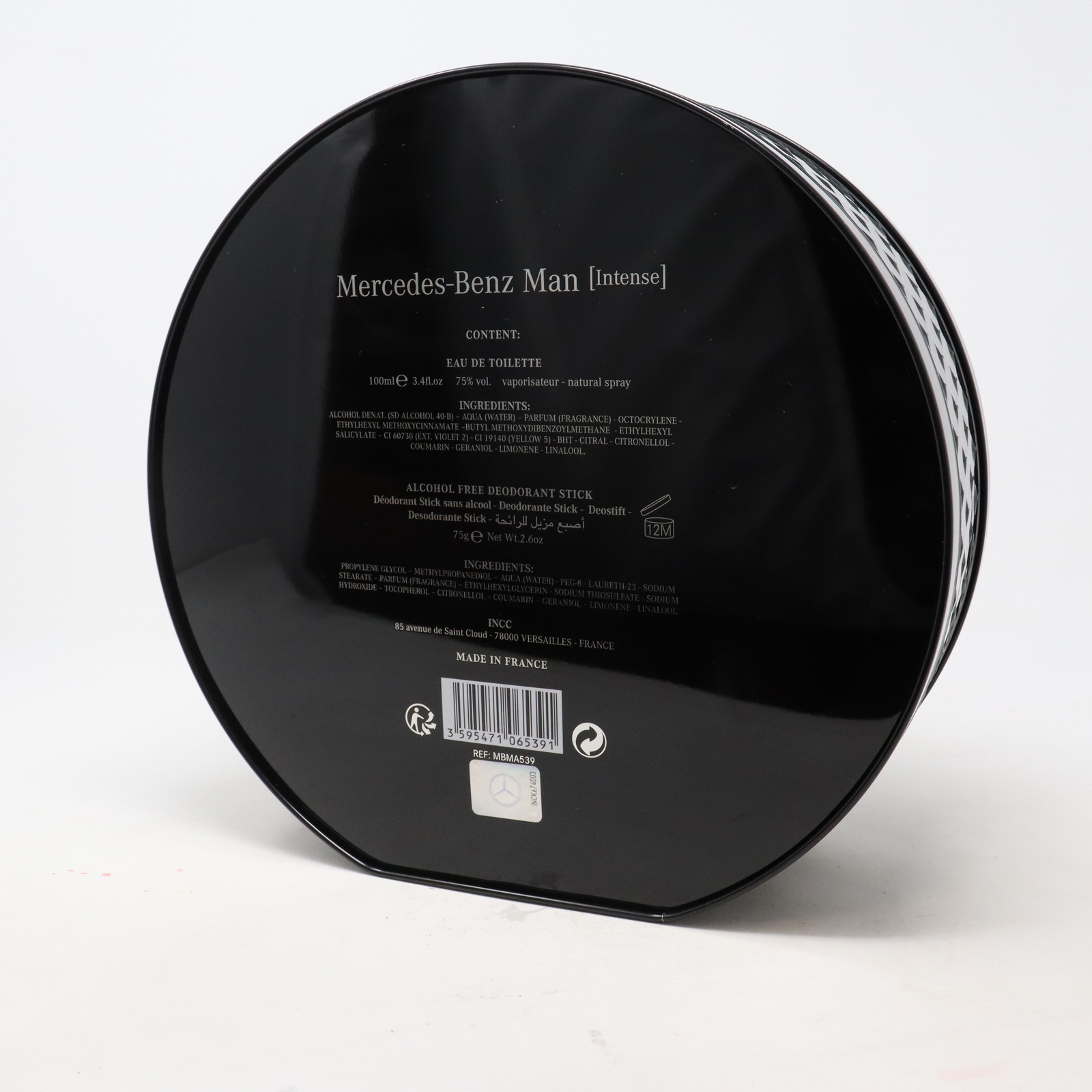 Mercedes-Benz For Men Intense Eau De Toilette 2-Pcs Set / With Box  