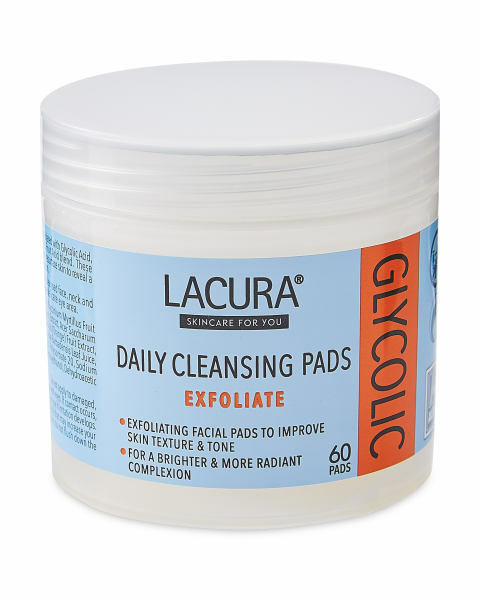 glycolic daily cleansing pads