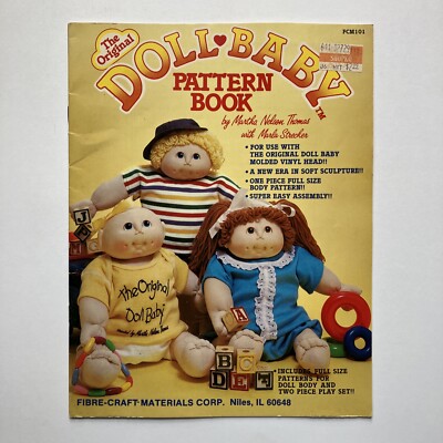 Vintage The Original Doll Baby in Crochet Easy FCM101 by Martha Thomas 1984