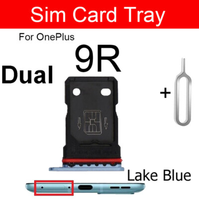 Für OnePlus 9R 1+9R Ersatz Dual SIM Karten Tray Adapter Slot Halter Buchse UK