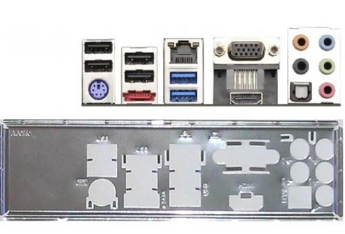 Asrock FM2A75M-ITX - Blende - Slotblech - IO Shield