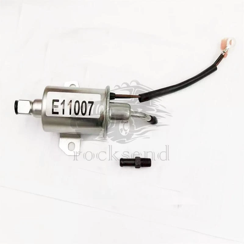 Bomba de combustible E11007 Cummins para generador de autocaravana Onan 4000 4KW Microlite MicroQuiet 12V Foto 3 de 4