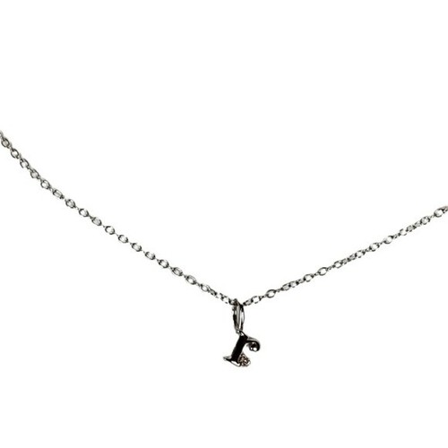 Nadri Sterling Silver Tiny r Pendant 