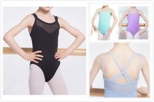AU SELLER Girl's to Women's Cotton Tank Dance Ballet Gymnastics Leotard da029