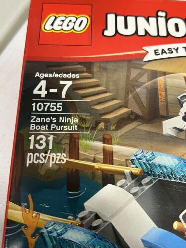 Lego 10755 Ninjago Zane's Ninja Boat Pursuit Chopper weinrot 2 Minifiguren Neu - Bild 2 von 4