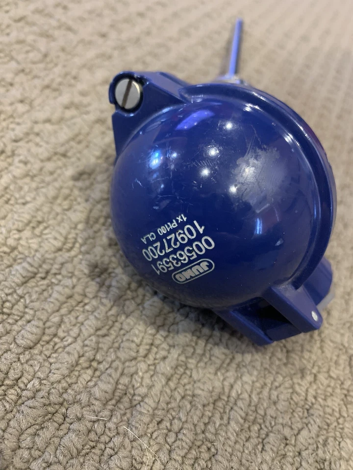 Jumo PT100 RTD temperature Sensor, 250mm Long, 3 Wire, G1/2, 4/20mA transmitter - Image 4 of 4