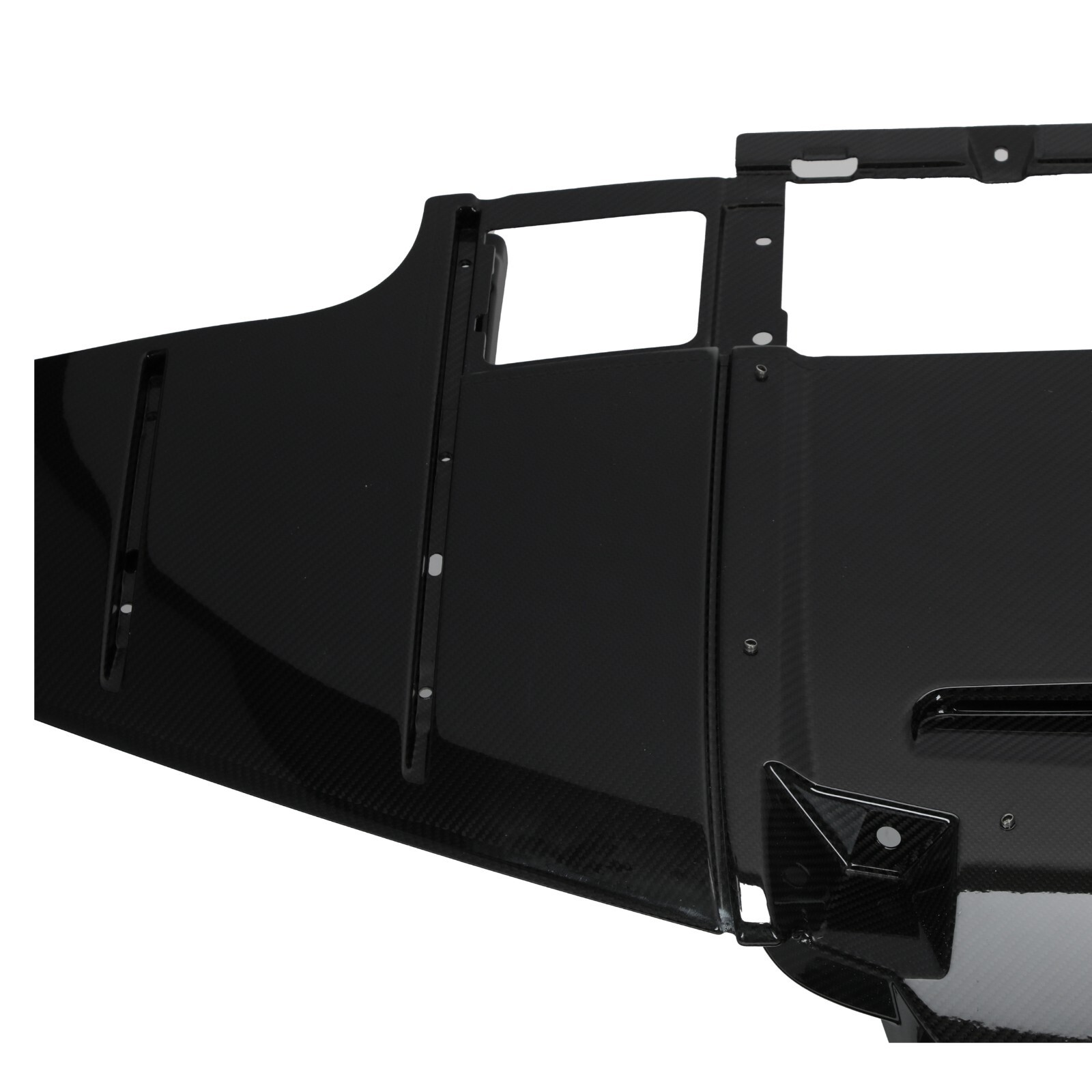 GENUINE ASTON MARTIN RR REAR BUMPER DIFFUSER CARBON FIBER ASY KY63-17E955-EB